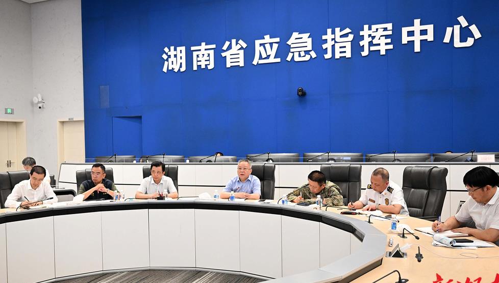 沈晓明：坚持人民至上生命至上 确保打赢防汛抗洪抢险救灾这场硬仗