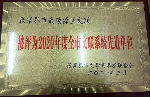 武陵源区文联斩获荣誉谋新篇